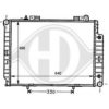 DIEDERICHS 8121164 Radiator, engine cooling